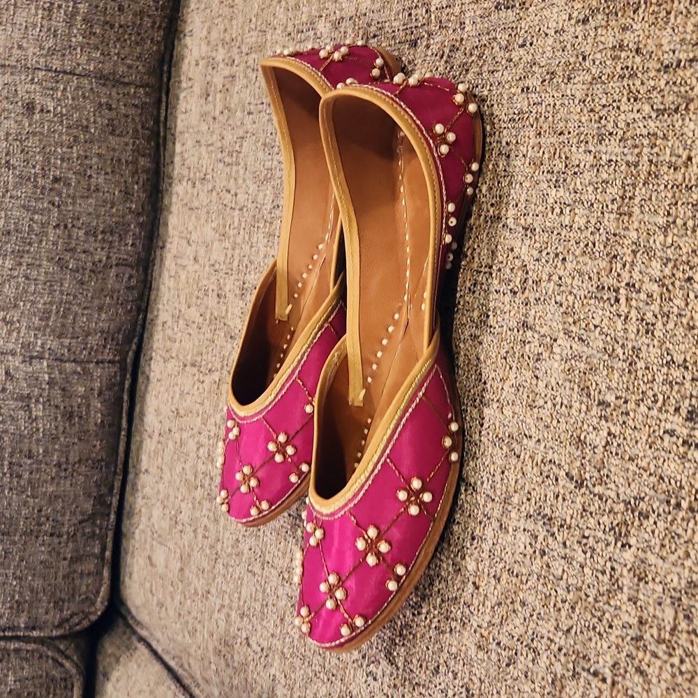 Traditional Indian slippers